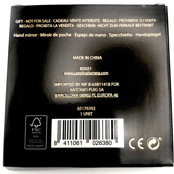 Carolina Herrera Good Girl Compact Mirror NEW BOX - Picture 4 of 4